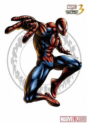 Marvel vs. Capcom 3: Fate of Two Worlds - Spider Man & Wesker