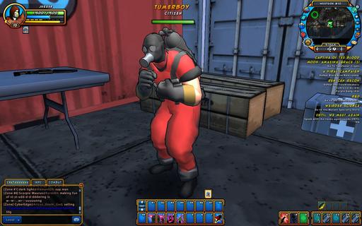 Team Fortress 2 - Champions Online - отсылка к TF2